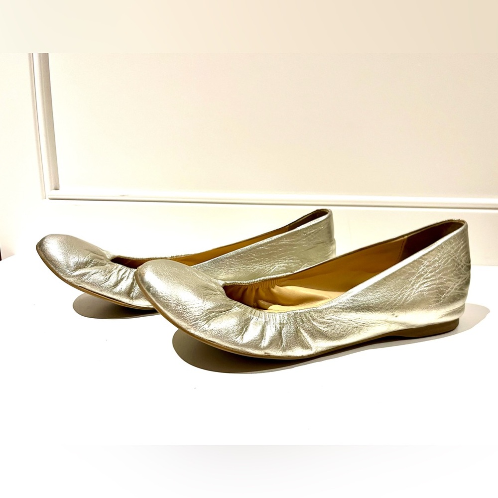 Pre loved J Crew Leather CeCe Ballet Flats